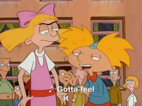 hey arnold nick splat GIF