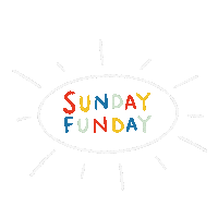Happy Sunday Hello Sticker