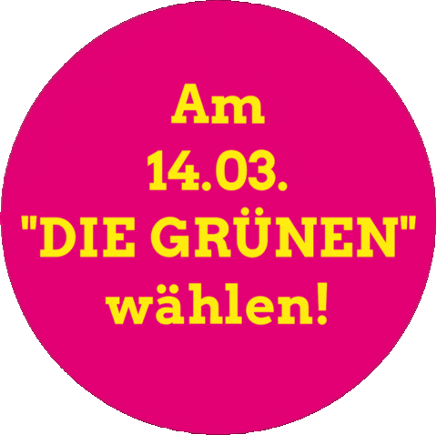 Gruenetaunusstein wahl grun hessen wahlen Sticker