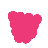 greenplanetastronauts space sparkles plantbased mango Sticker