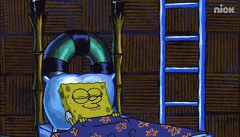Bikini Bottom Sleeping GIF by SpongeBob SquarePants