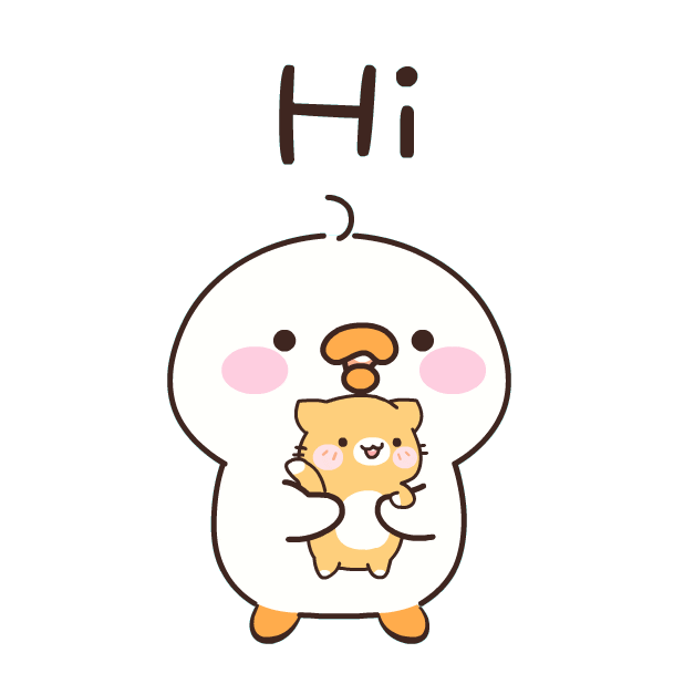 Cat Hello Sticker by catgrass