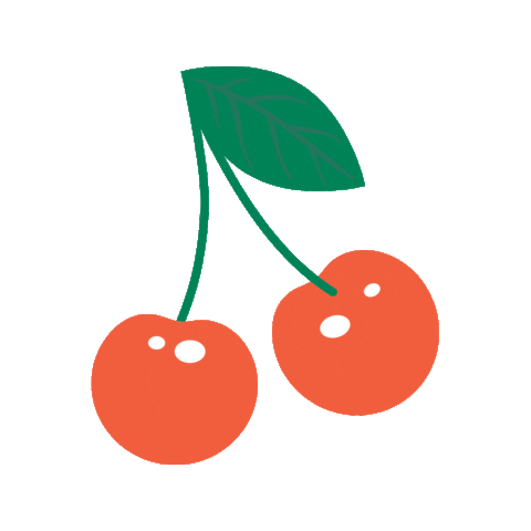 Spring Cherry Sticker by kule