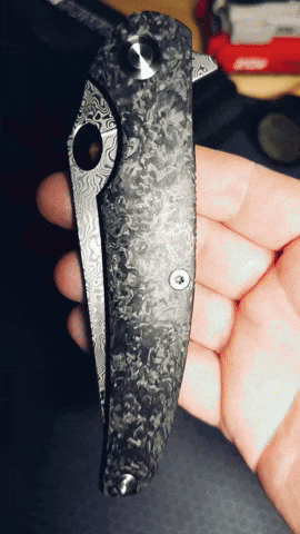 nilknarf1 raven damascus fliper cheburkov voron GIF