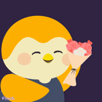 Happy Penguin GIF by Finch Care