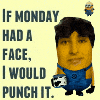 Monday Photoshop GIF