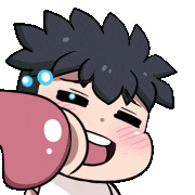 Emoji Licking Sticker by Jin