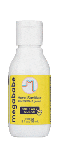Hand Sanitizer Sticker by Megababe