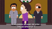 talking spanish GIF by South Park 