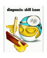 Doctor Writing Sticker