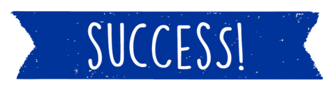 I Did It Success Sticker by Gritty Knits