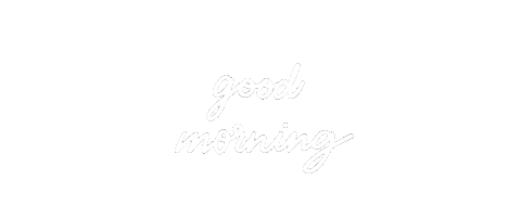 Good Morning Sticker