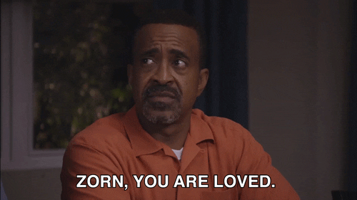 tim meadows love GIF by Son of Zorn