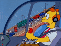 Season 3 Traffic GIF by The Simpsons
