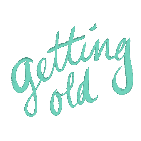 Getting Old Sticker by Norriseph