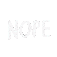 No Way Bubble Sticker