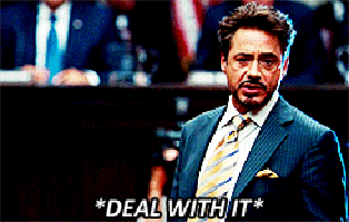 iron man deal with it GIF