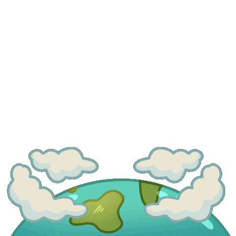 Earth Planet Sticker by Mr.io Games