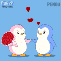 I Love You Heart GIF by Pudgy Penguins