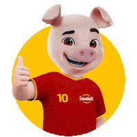 saudalialimentos pig porco saudali saudalito Sticker