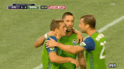 rave green sounders fc GIF by Seattle Sounders