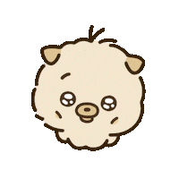 Hungry 강아지 Sticker