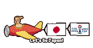 World Cup Japan Sticker by HotDogs