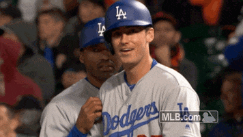 Los Angeles Dodgers Hit GIF by MLB