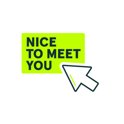 StudioTheY green mouse meeting lime Sticker