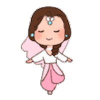 timeprincesses dance pink dress twist Sticker