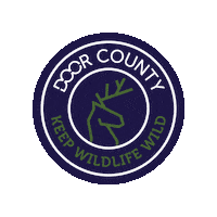 doorcounty wisconsin leave no trace door county lnt Sticker