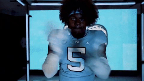 North Carolina Football GIF by UNC Tar Heels