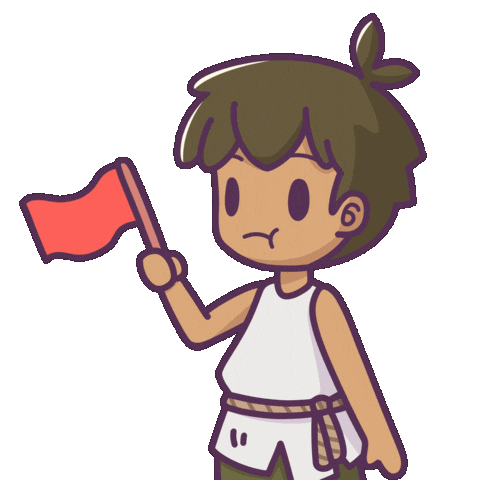 Red Flag No Sticker by Castaways