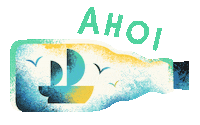 On Board Illustration Sticker