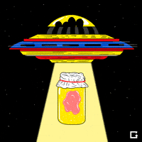 Aliens Kombucha GIF by gifnews
