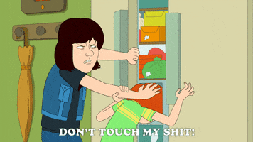 don't touch f is for family GIF by NETFLIX