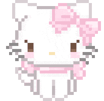 Hello Kitty Cat Sticker