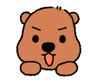 mintist kawaii hi nice otter Sticker