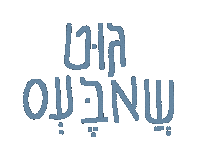 Jewish Shabbat Sticker by adis