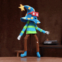 nounish dance glasses puppet dao GIF