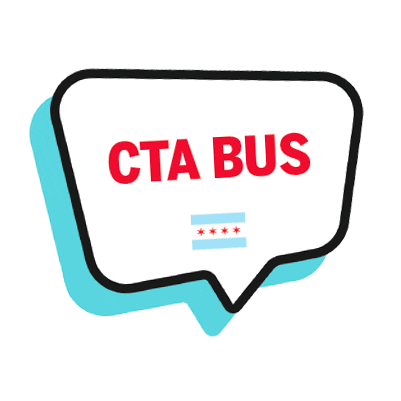 Chi Cta Sticker by Chicago Sun-Times