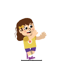 Mothers Day Girl Sticker