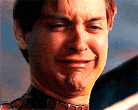 Sad Spider Man GIF