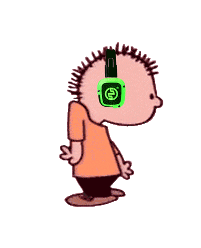 Dance Headphones Sticker by Silentsystem Audio