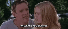 what are you saying rose mcgowan GIF