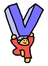 Star V Sticker by Ruppert Tellac