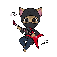 Guitar Commission Sticker