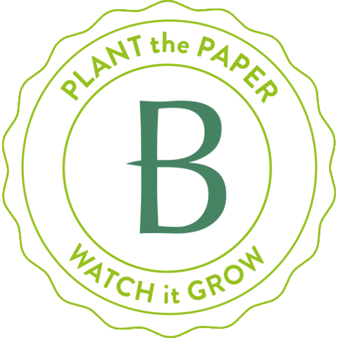 botanicalpaperworks giphyupload growing seed paper botanical paperworks Sticker