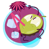 strudelbrain funny animation cartoon sexy Sticker