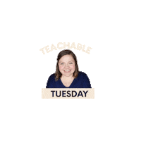 blessedisshe__ catholic bis blessed is she teachable tuesday Sticker